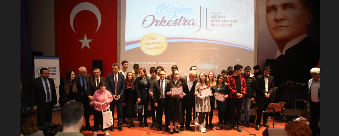 BİZİM ORKESTRA KONSERİ GERÇEKLEŞTİRİLDİ