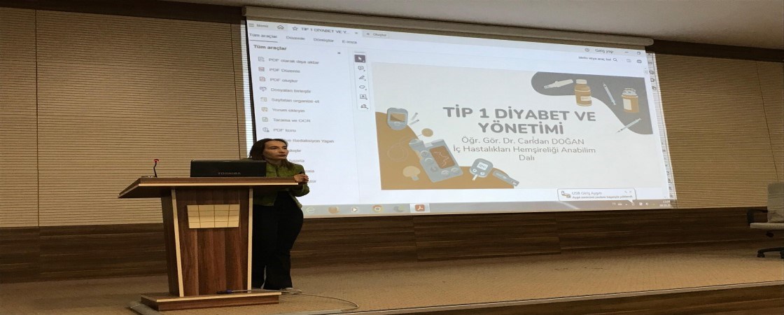 “Tip 1 Diyabet ve Yönetimi” Konulu Seminer Gerçekleştirildi